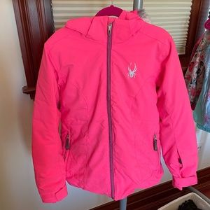 Pink Spyder Kid's Ski Jacket